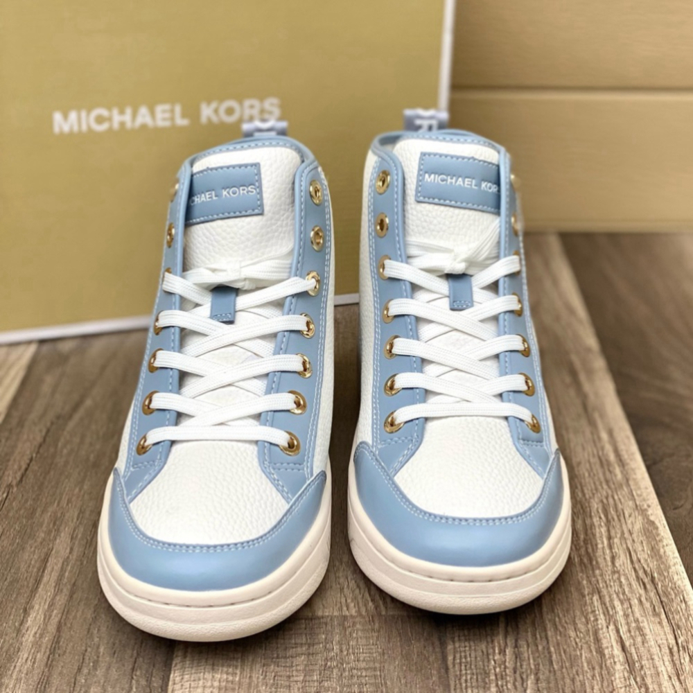 Michael Kors Shea Mid High Top Sneakers size 9.5 - Picture 4 of 8